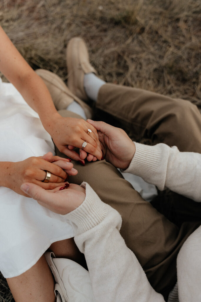 ring shots for engagement photos 