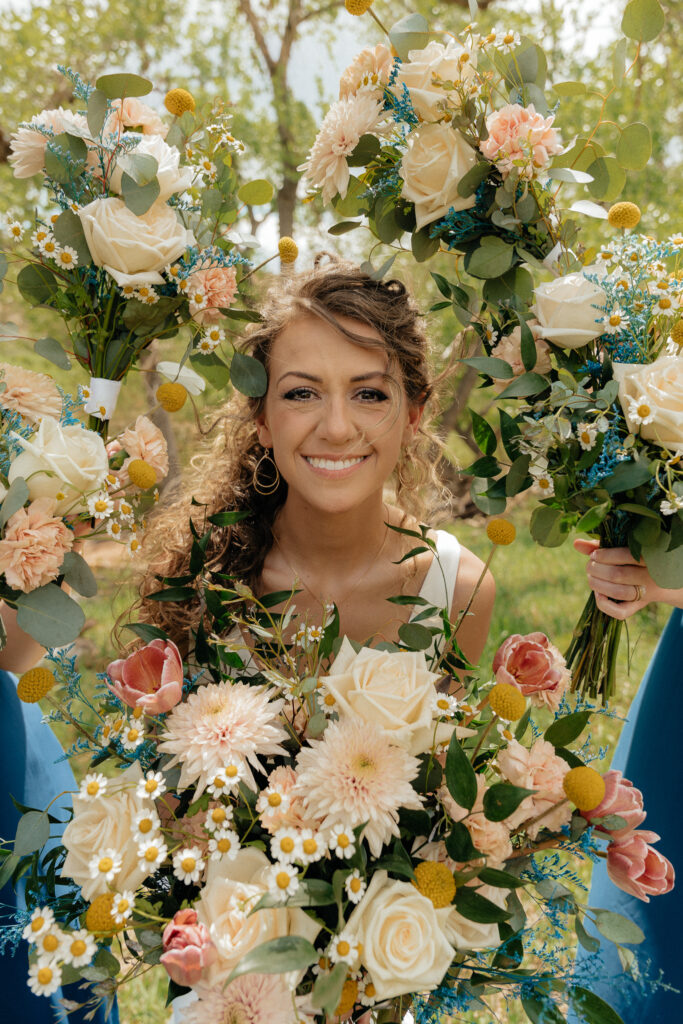 summer mountain wedding in colorado