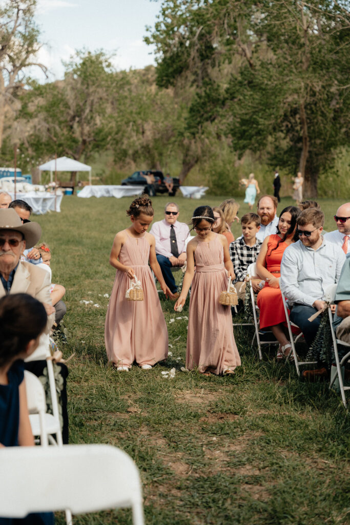 ceremony for summer wedding