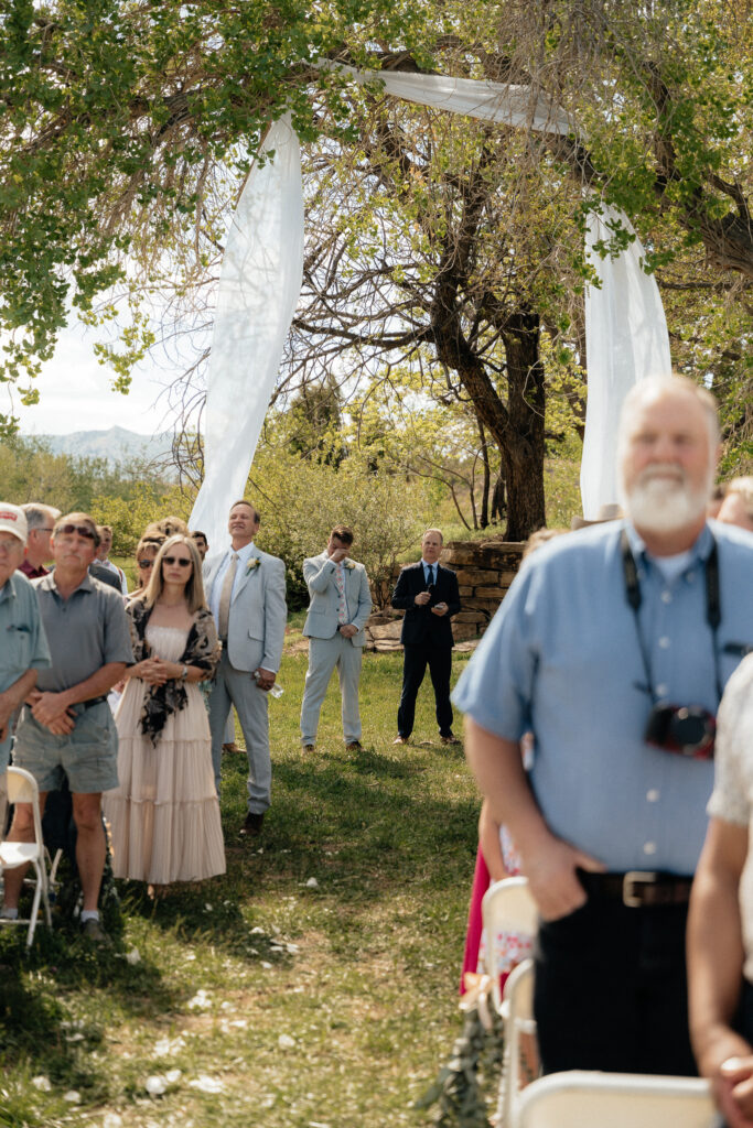 summer mountain wedding for the giddy in love